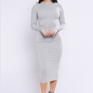 Fashion nova body cone dress